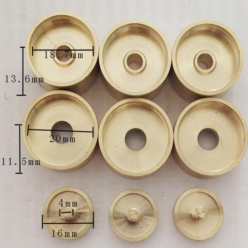 1 Set Trumpet Repairing Part Finger Buttons for Musical Instrument