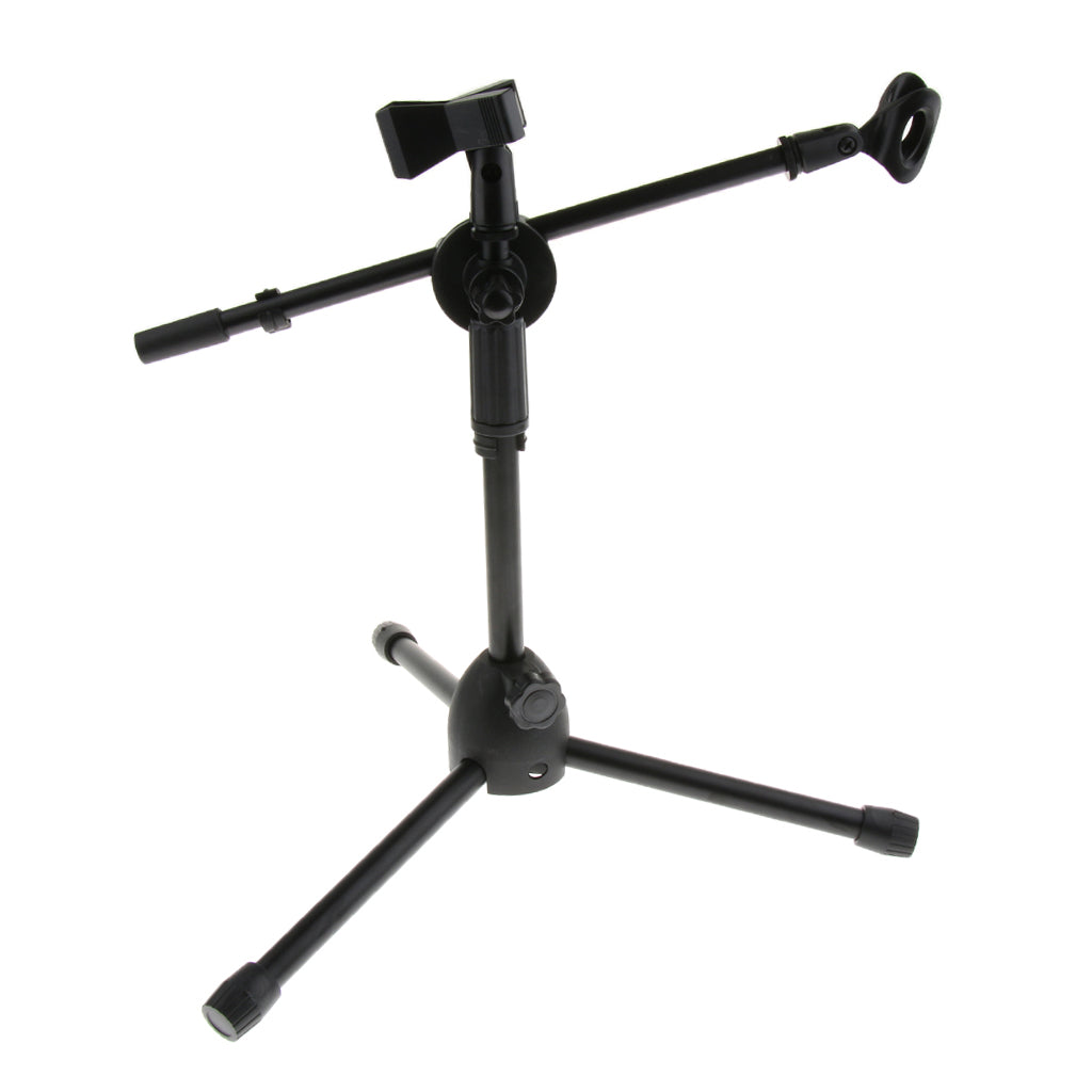 Professional Stage Studio Tripod Microphone Stand Adjustable Boom