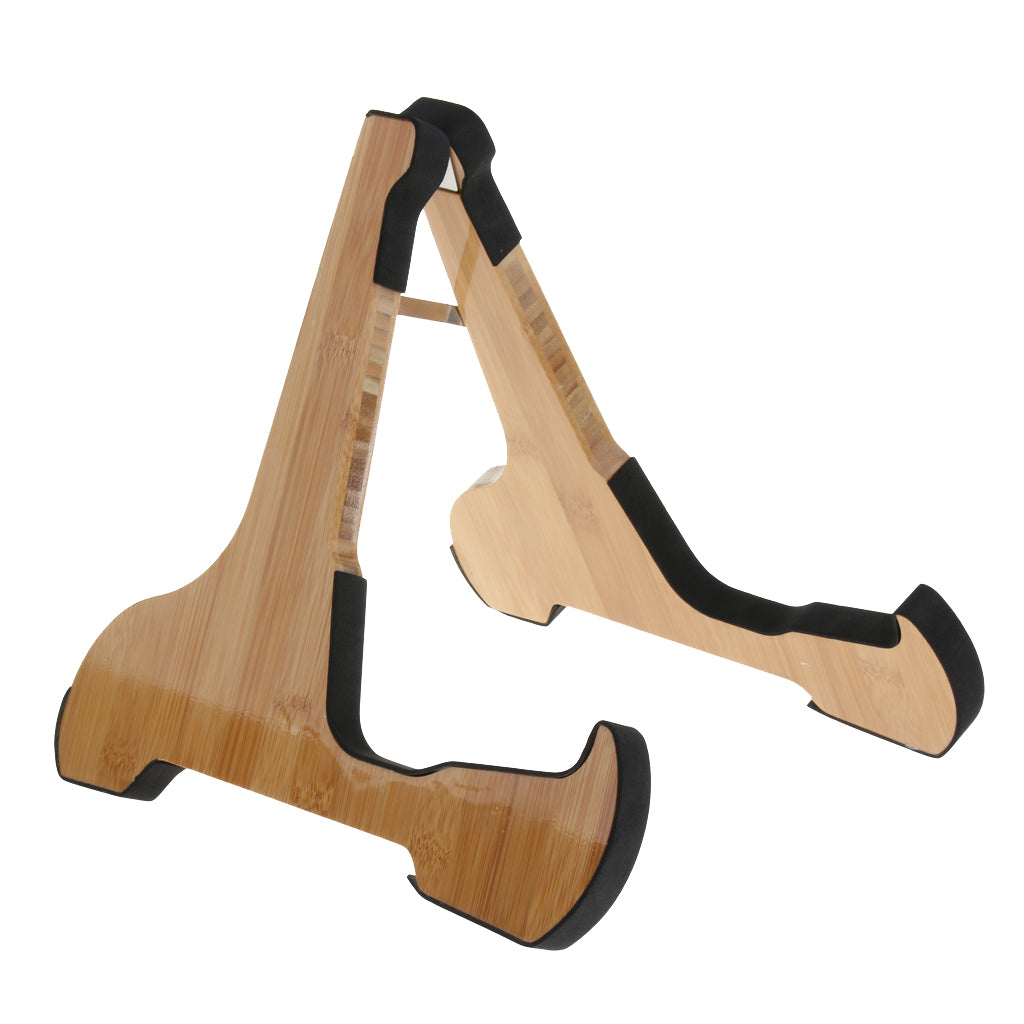 Wooden Guitar Stand A-Frame for Acoustic Classical Guitar Parts