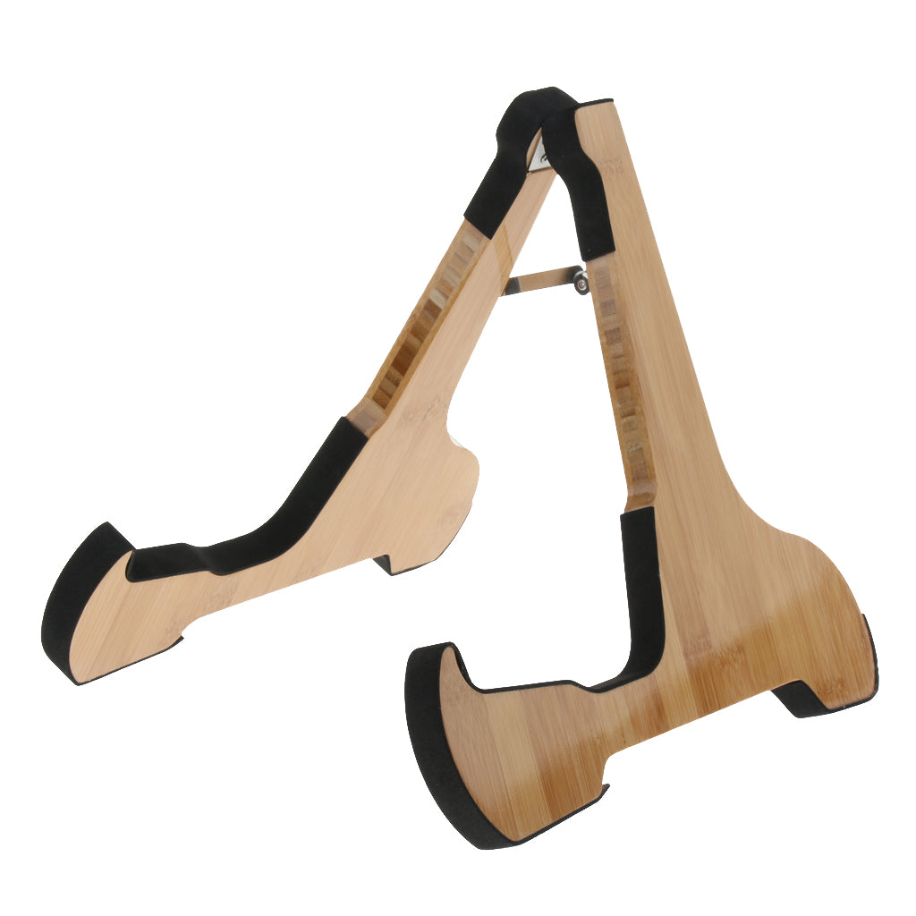 Wooden Guitar Stand A-Frame for Acoustic Classical Guitar Parts