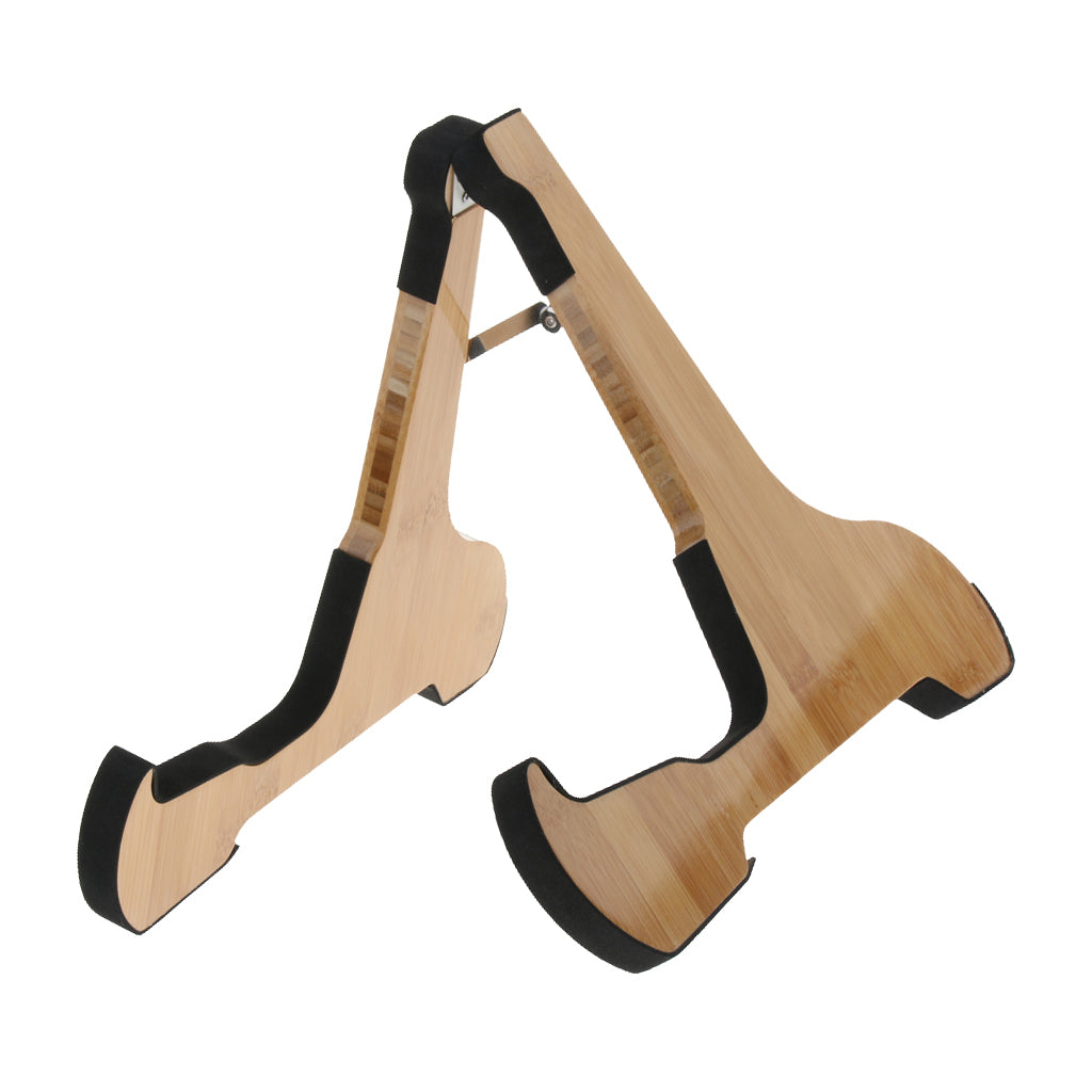 Wooden Guitar Stand A-Frame for Acoustic Classical Guitar Parts