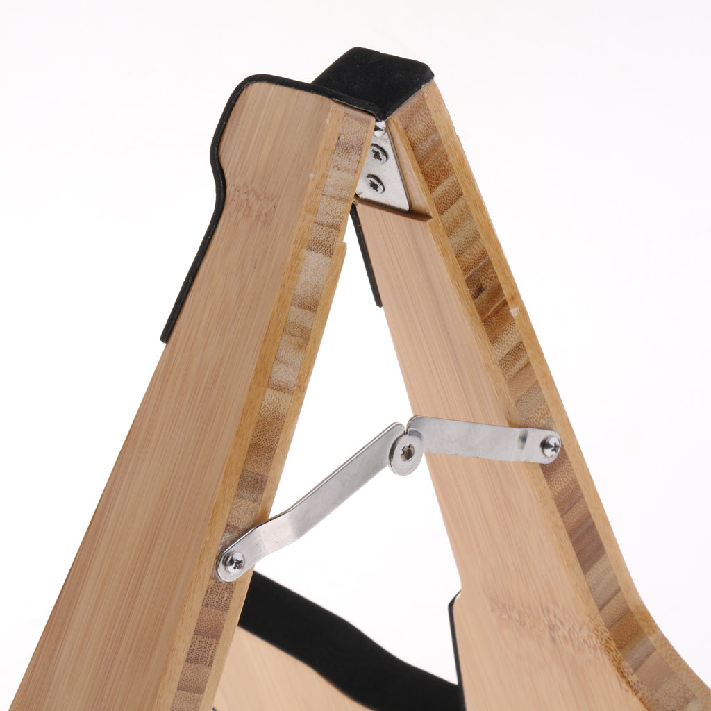 Wooden Guitar Stand A-Frame for Acoustic Classical Guitar Parts