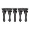 5PCS Violin Carbon Fiber Violin Tailpiece Draw Plates for Violin Parts 4-4