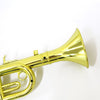 34cm Trumpet for Gift Musical Instrument w/ 3 Colored Keys Gold-plated