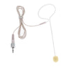 1 Piece Single Ear Hook Mono Microphone for Meeting Course 3.5mm Nut Plug