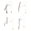 1 Piece Single Ear Hook Mono Microphone for Meeting Course 3.5mm Thread