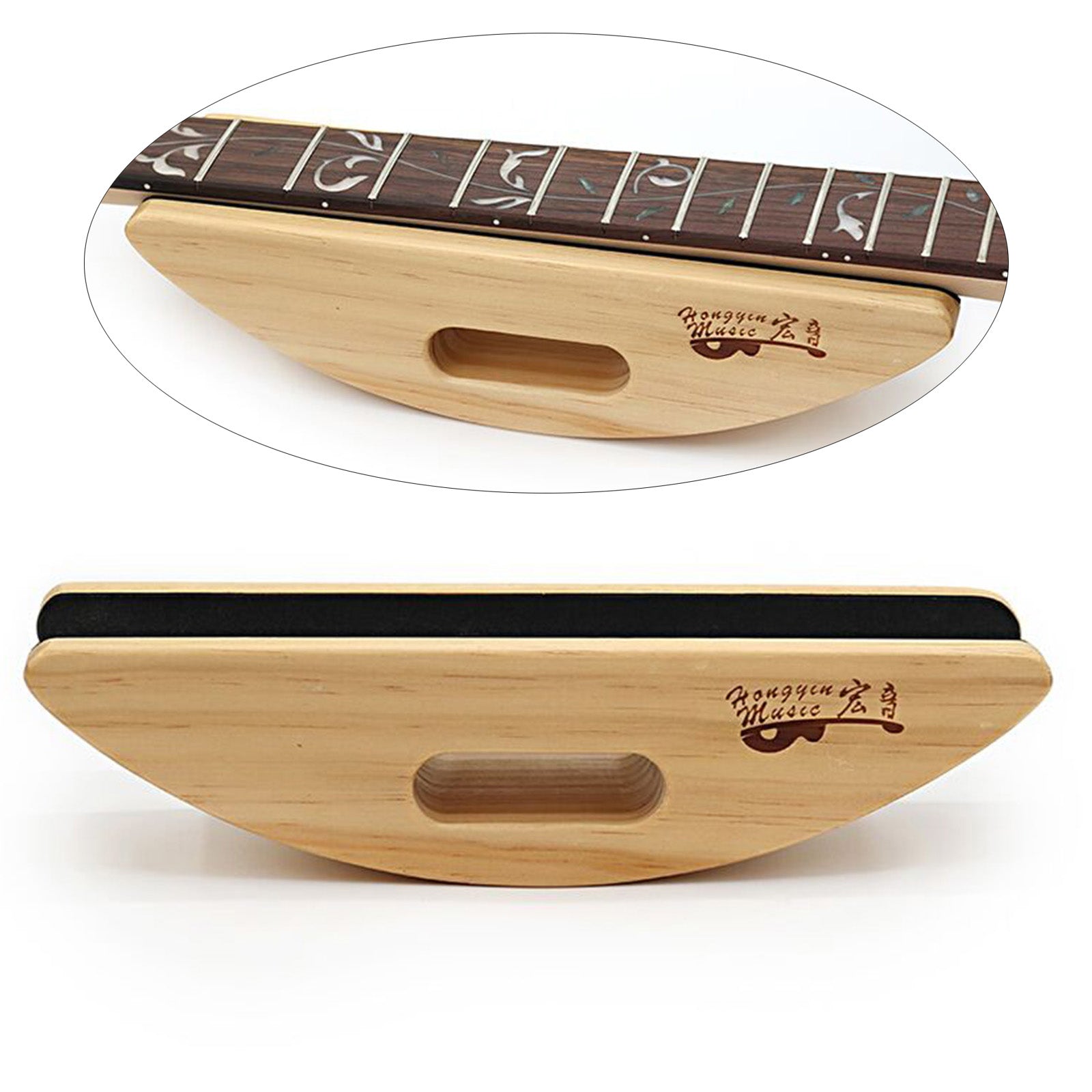 Wooden Environmental Soft Guitar Neck Rest Guitar Bracket