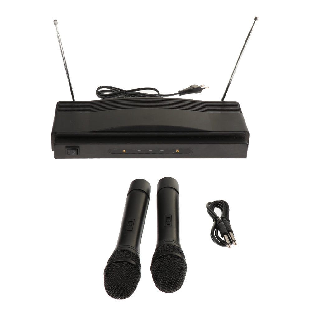 1 Set Wireless Condenser Microphone Portable Handheld Microphone