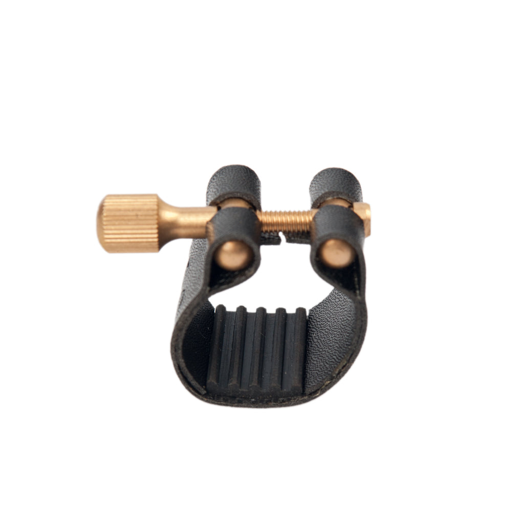 Leather Ligature Fastener w/ Plastic Cap for  Saxophone Accessories  Tenor