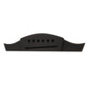 1 Piece 6 Holes Wood Guitar Bridge Black