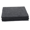 6pcs Acoustic Panel Sound Absorption Foam for Home Theater Studio Gray