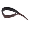 Comfortable Guitar Strap Electric Guitar Bass Adjustable Strap Belt Brown