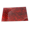 Guitar Pickguard Material Scratch Plate Blank Sheet Red Lava