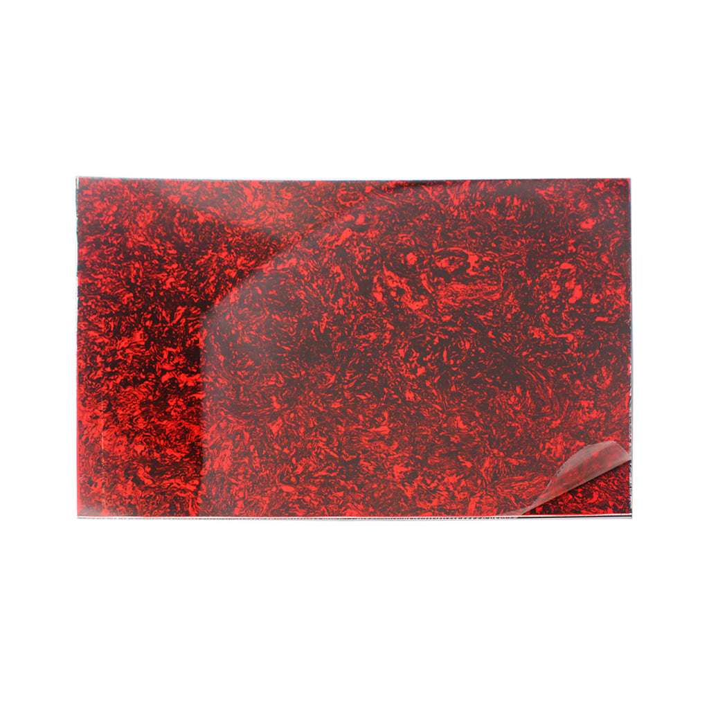 Guitar Pickguard Material Scratch Plate Blank Sheet Red Lava