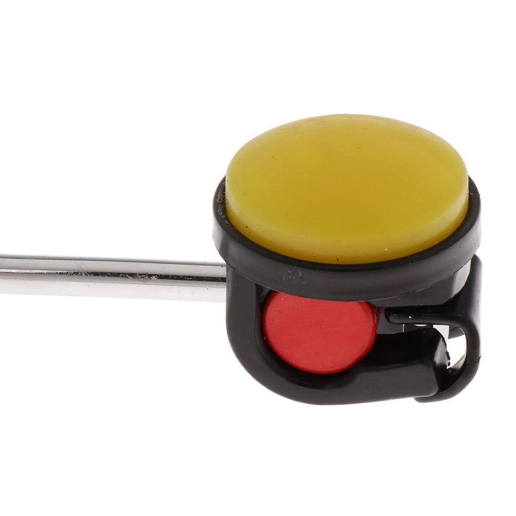 Percussion Hammer Bass Drum Beater Hammer for Drum Set Kit Parts Yellow