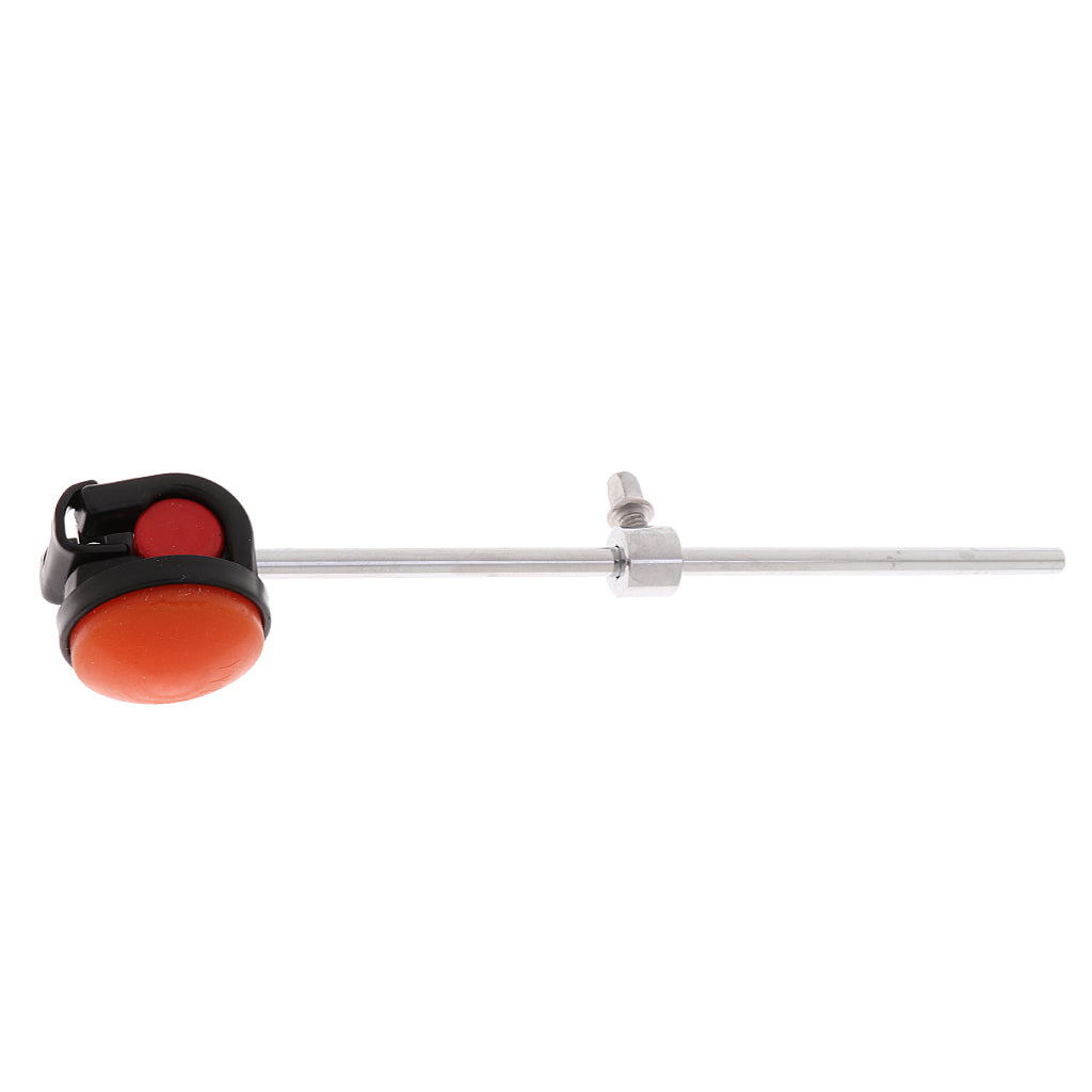 Percussion Hammer Bass Drum Beater Hammer for Drum Set Kit Parts Orange