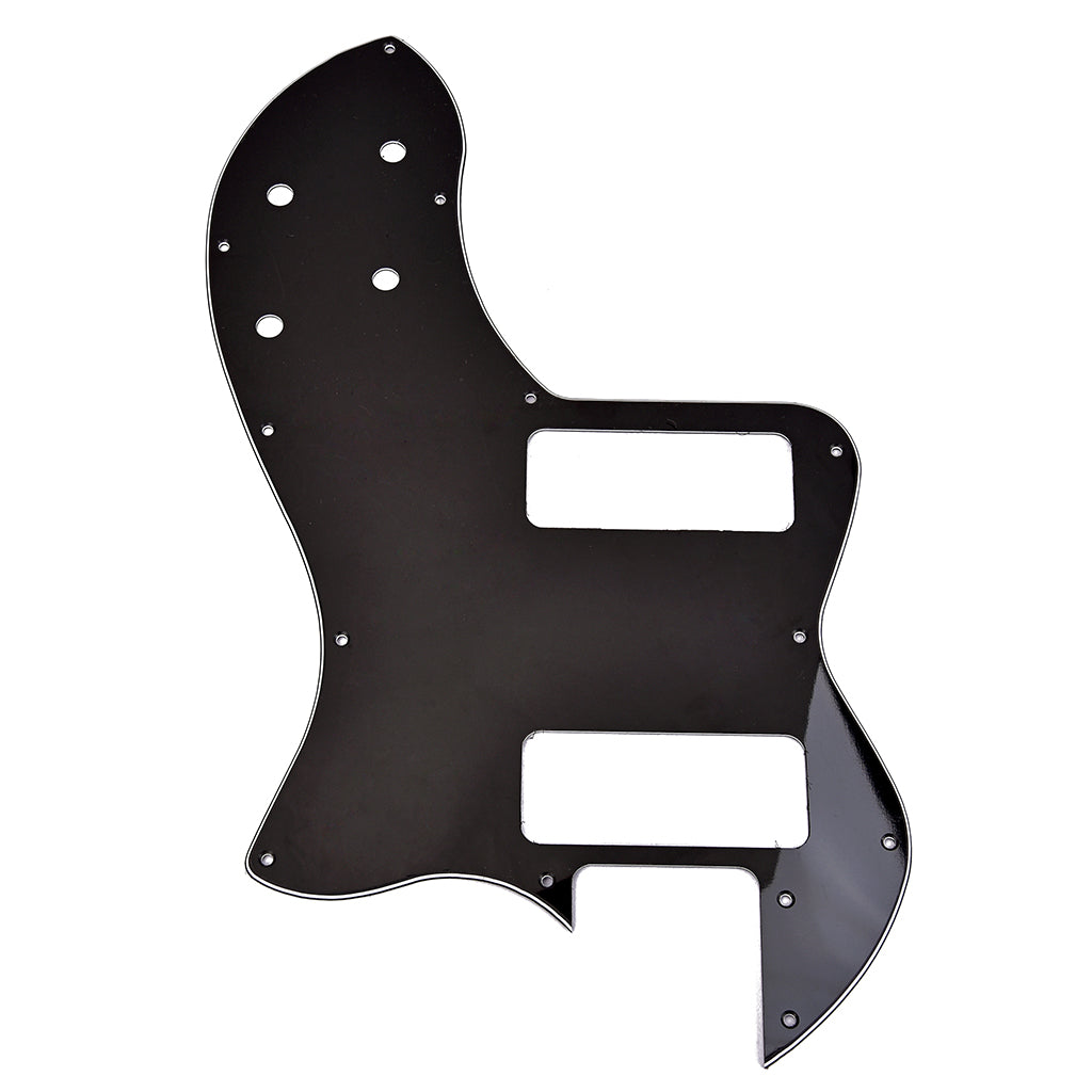 3 Ply Anti-scratch Guitar Pickguard Guard Plate for Fender  Black