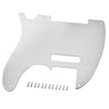 1ply Anti-scratch Pickguard Scratch Plate with Screws for Fender Tele Silver