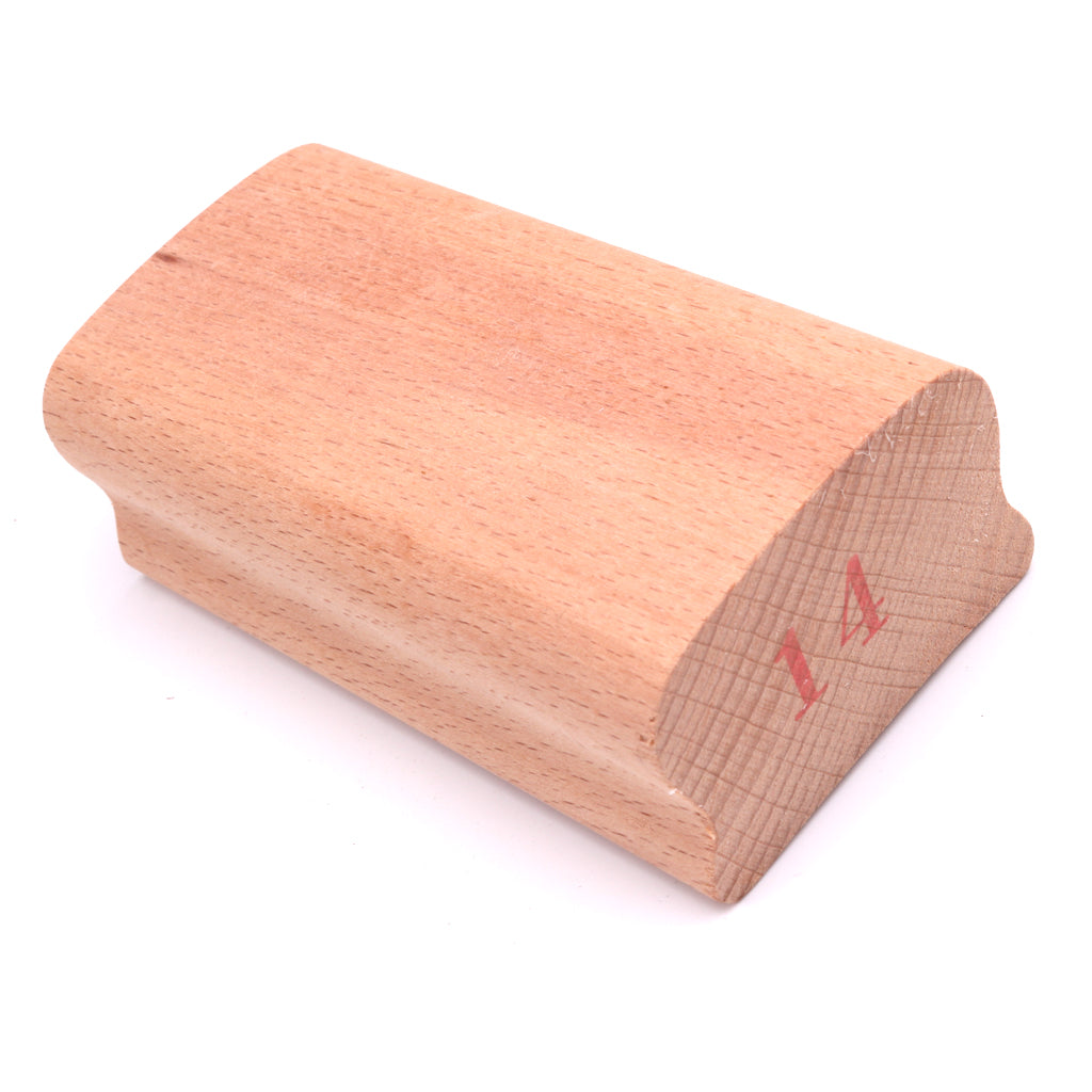 Wood Radius Sanding Block Fingerboard Fretboard Fret Leveling Tool 14inch