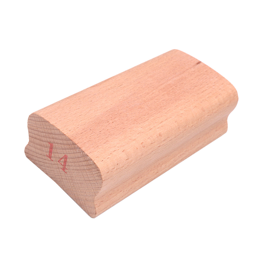 Wood Radius Sanding Block Fingerboard Fretboard Fret Leveling Tool 14inch