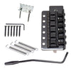 6 String Flat Saddle Tremolo Bridge System for FD ST Electric Guitar  Black