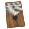 1 Set 17 Key Kalimba Mbira Finger Percussion Thumb Piano Wood Color