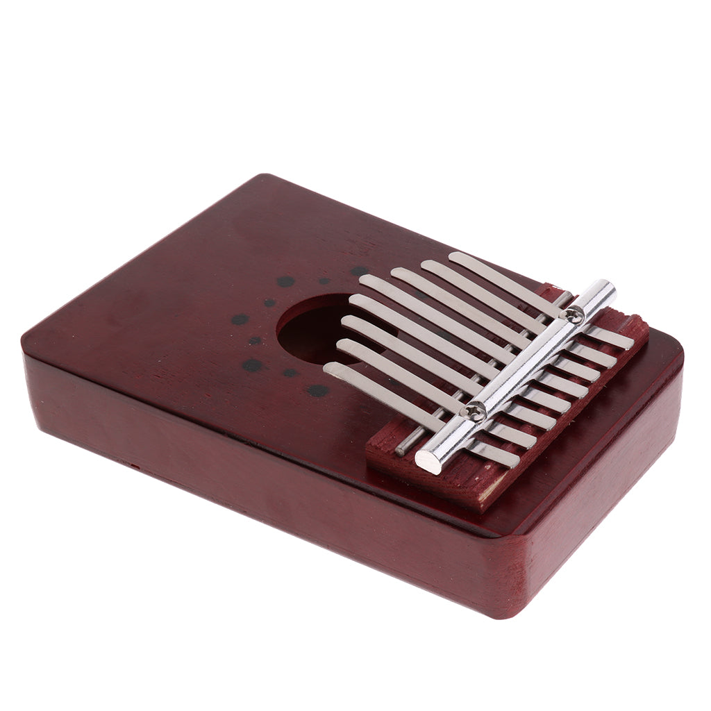 Thumb Piano Finger Percussion African Musical Instrument for Gift Eight Key