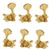 3L 3R Open Tuning Pegs Key Tuners Machine Heads Electric Guitar Parts Gold