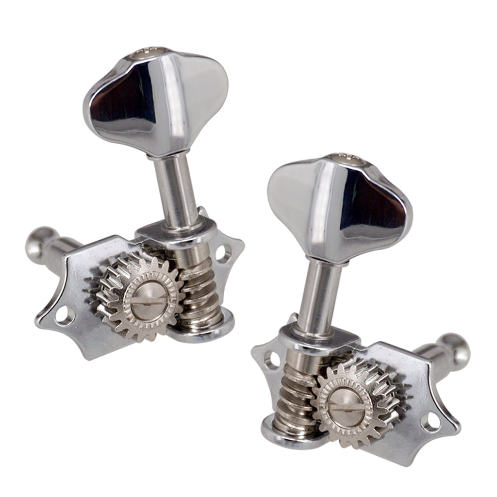 3L 3R Open Tuning Pegs Key Tuners Machine Heads Electric Guitar Parts Silver