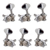 3L 3R Open Tuning Pegs Key Tuners Machine Heads Electric Guitar Parts Silver