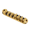 1 Set Roller Saddle Locking Bridge with Studs for Les Paul LP Guitar Gold