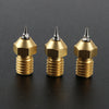 3D Printer Parts 0.2/0.3/0.5mm Brass Extruder Hotend Nozzle With Nozzles