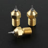 3D Printer Parts 0.2/0.3/0.5mm Brass Extruder Hotend Nozzle With Nozzles