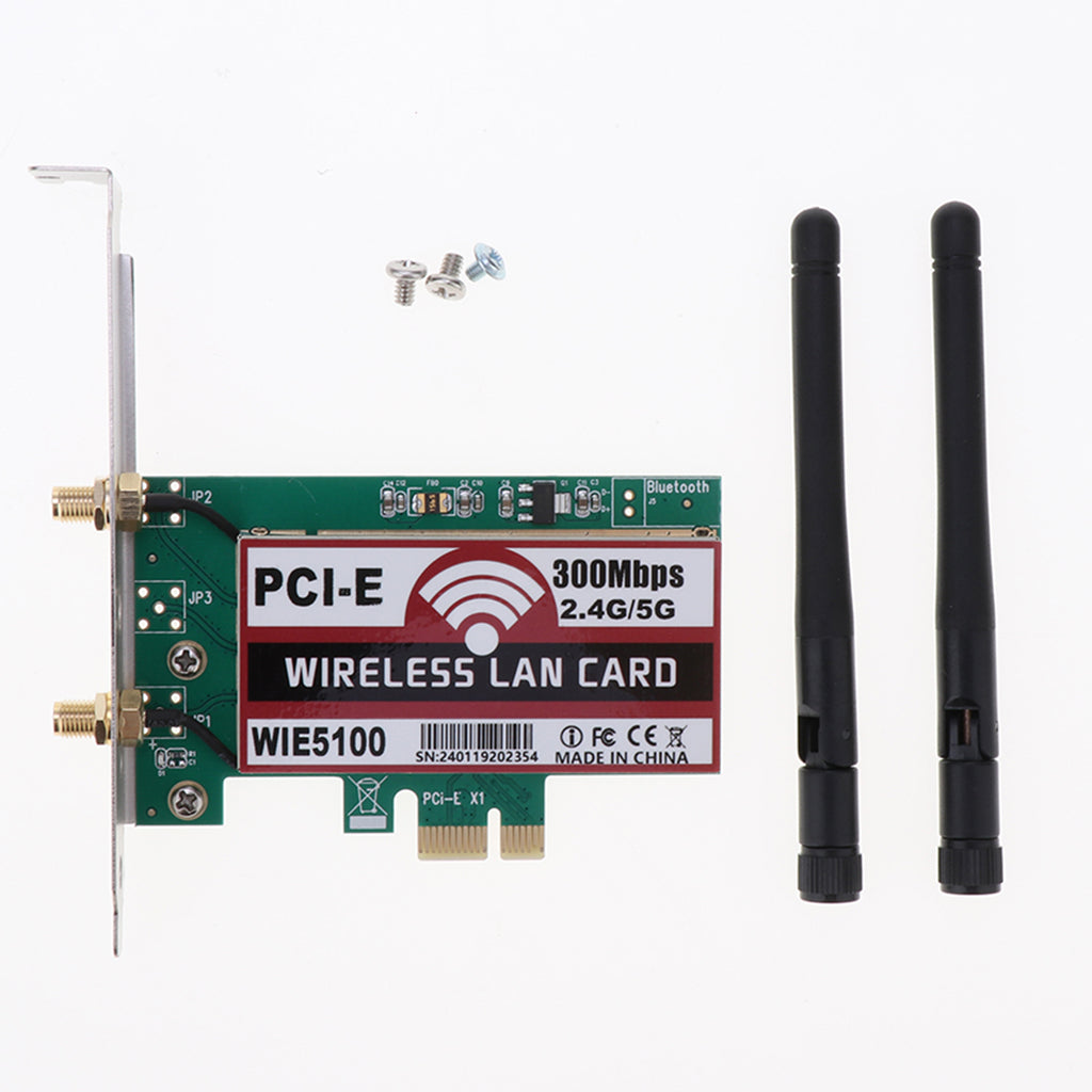 300Mbps WIFI WLAN Card PCI-E Network Card LAN Desktop Network Adapter