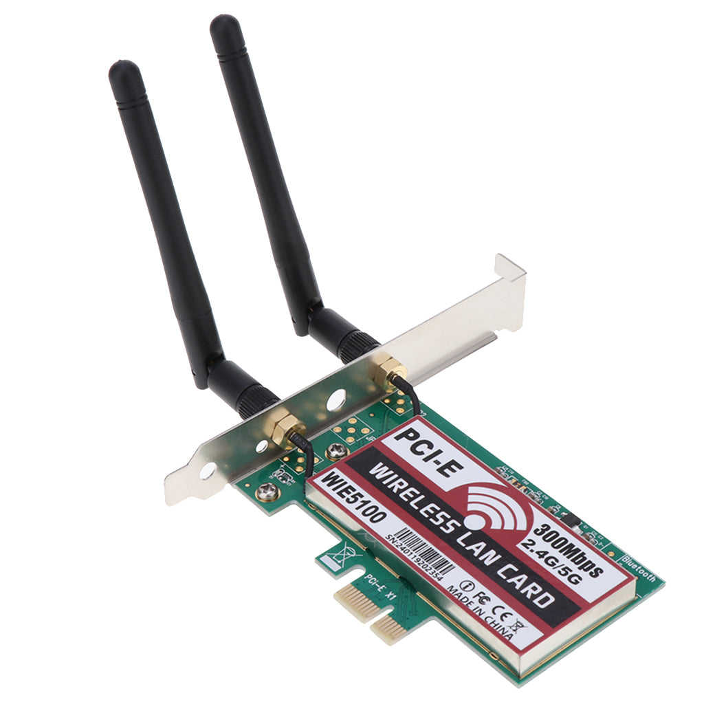 300Mbps WIFI WLAN Card PCI-E Network Card LAN Desktop Network Adapter