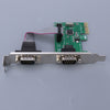 PCI-E 2 Port Serial Card 9PIN Female Port Adapter Converter