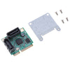 Mini PCI-E Express to SATA3.0 2-Port SATA III Expansion Adapter Card 6Gbps