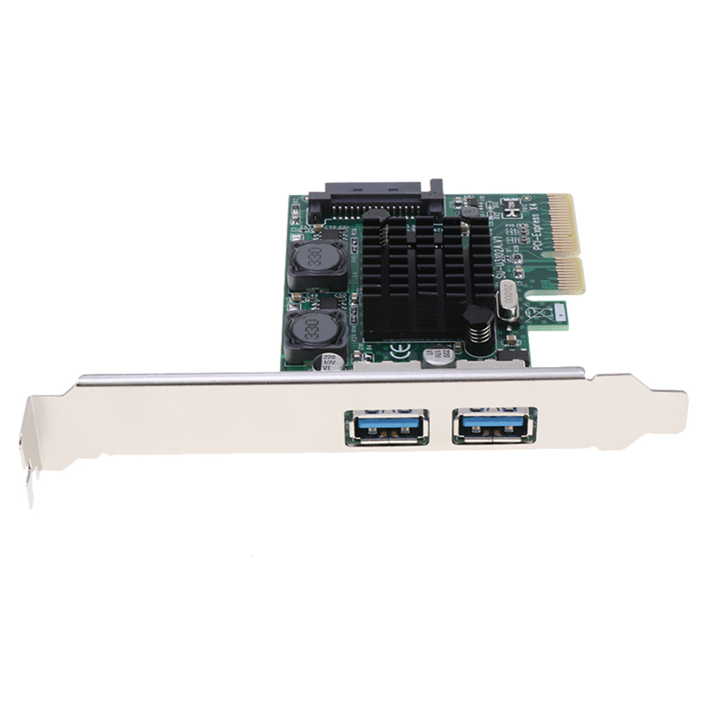 PCI-E to USB 3.0 2 Ports Expansion Card 10G Speed