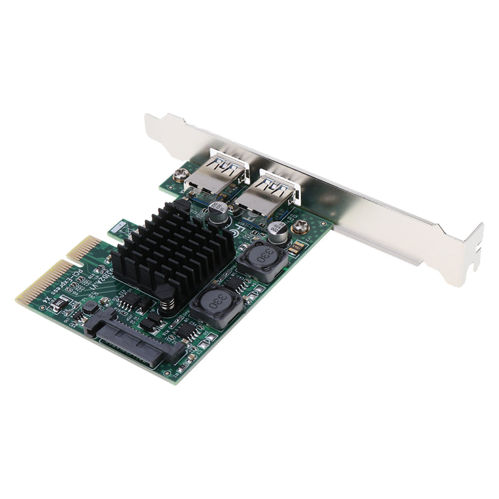 PCI-E to USB 3.0 2 Ports Expansion Card 10G Speed