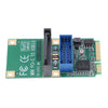 19/20-Pin USB 3.0 Interfaces Mini PCI Express to USB Expansion Card Adapter