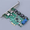 Desktop PCI-E to USB3.0 Extension Card Front 20pin Extension Card