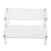 Cosmetics Storage Rack Figure Display Shelf Step Shelf Organizer 2-Tier