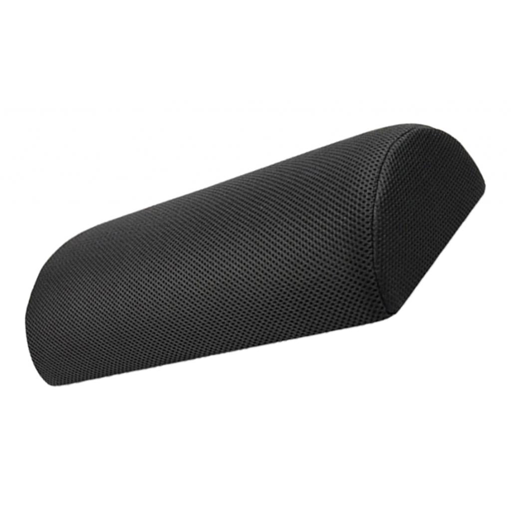 Memory Foam Office Under Desk Foot Rest Pillow Knee Cushion Mesh Cloth Black