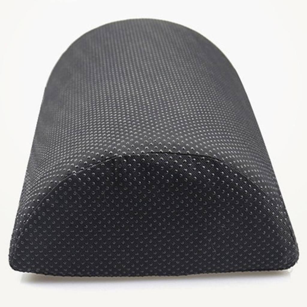 Memory Foam Office Under Desk Foot Rest Pillow Knee Cushion Non Slip Black