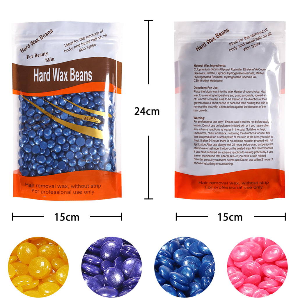 300g Depilatory Hot Hard Wax Beans Pellet Body Bikini Hair Removal Lavender