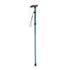 Lightweight Folding Aluminium Walking Stick Walking Cane Adjustable Blue