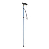 Lightweight Folding Aluminium Walking Stick Walking Cane Adjustable Blue