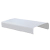 Beauty Massage SPA Treatment Bed Table Cover Sheet with Breath Hole  White