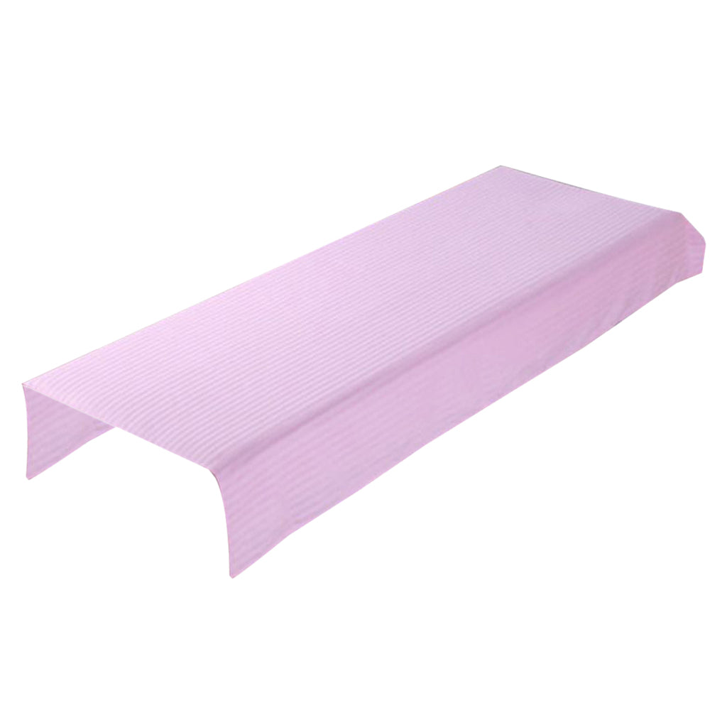 Beauty Massage SPA Treatment Bed Table Cover Sheet 120x190cm Pink