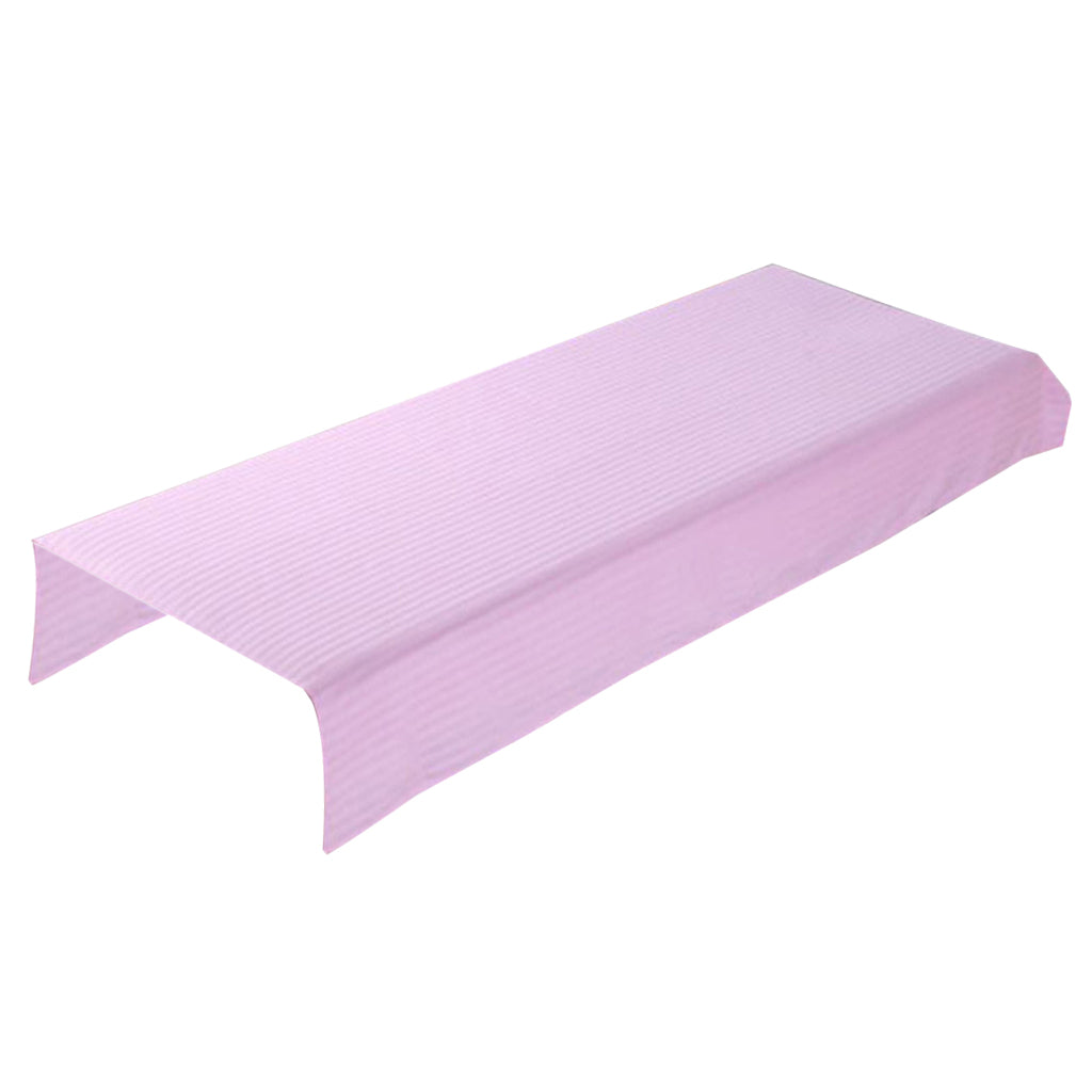 Beauty Massage SPA Treatment Bed Table Cover Sheet 120x190cm Pink